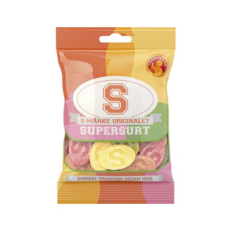 S-Märke Original Supersura sour 80g